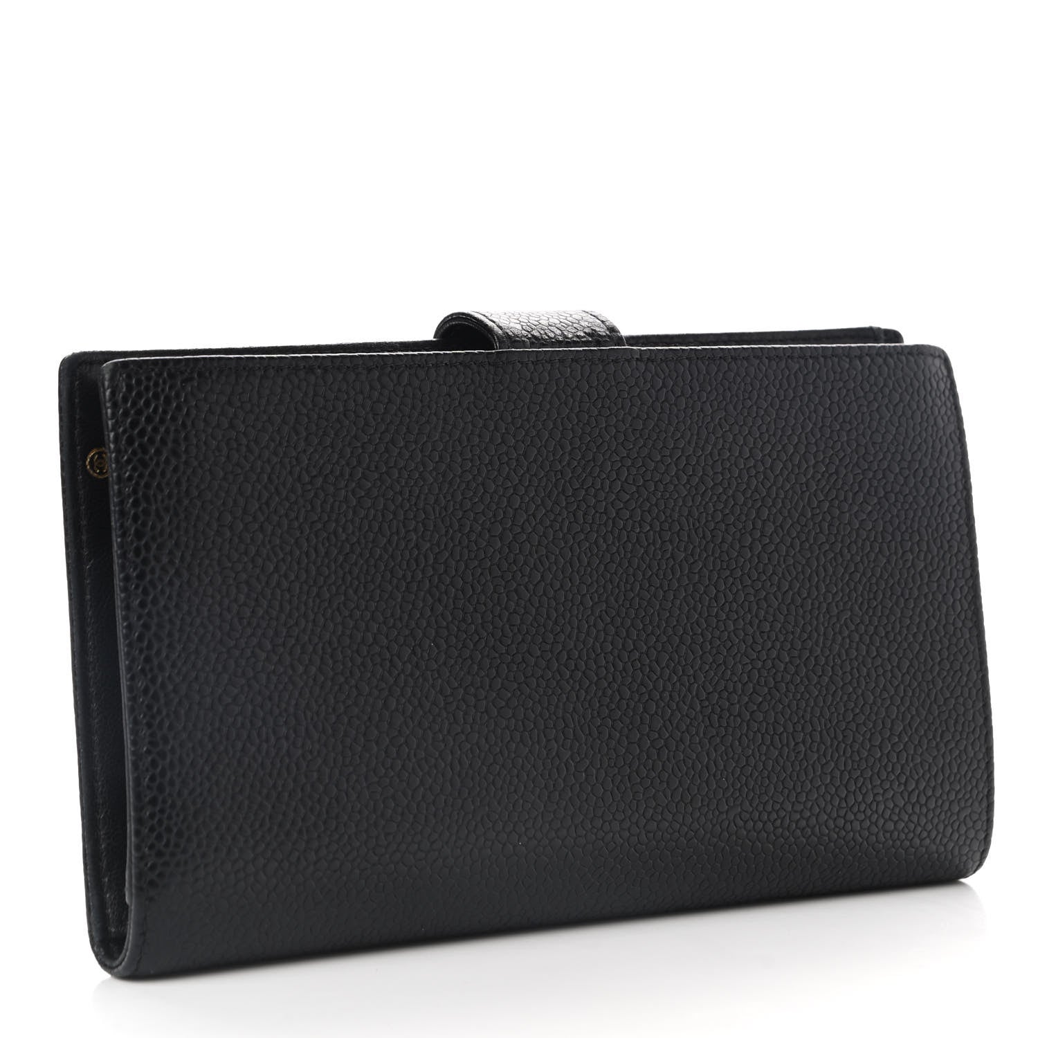 Chanel Caviar Timeless CC French Wallet Black 3 of 10