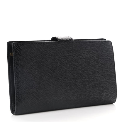 Chanel Caviar Timeless CC French Wallet Black 3 of 10