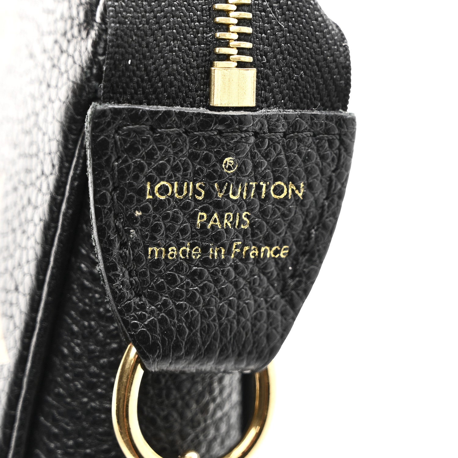 Louis Vuitton Empreinte Monogram Giant Mini Pochette Accessories Black 6 of 8