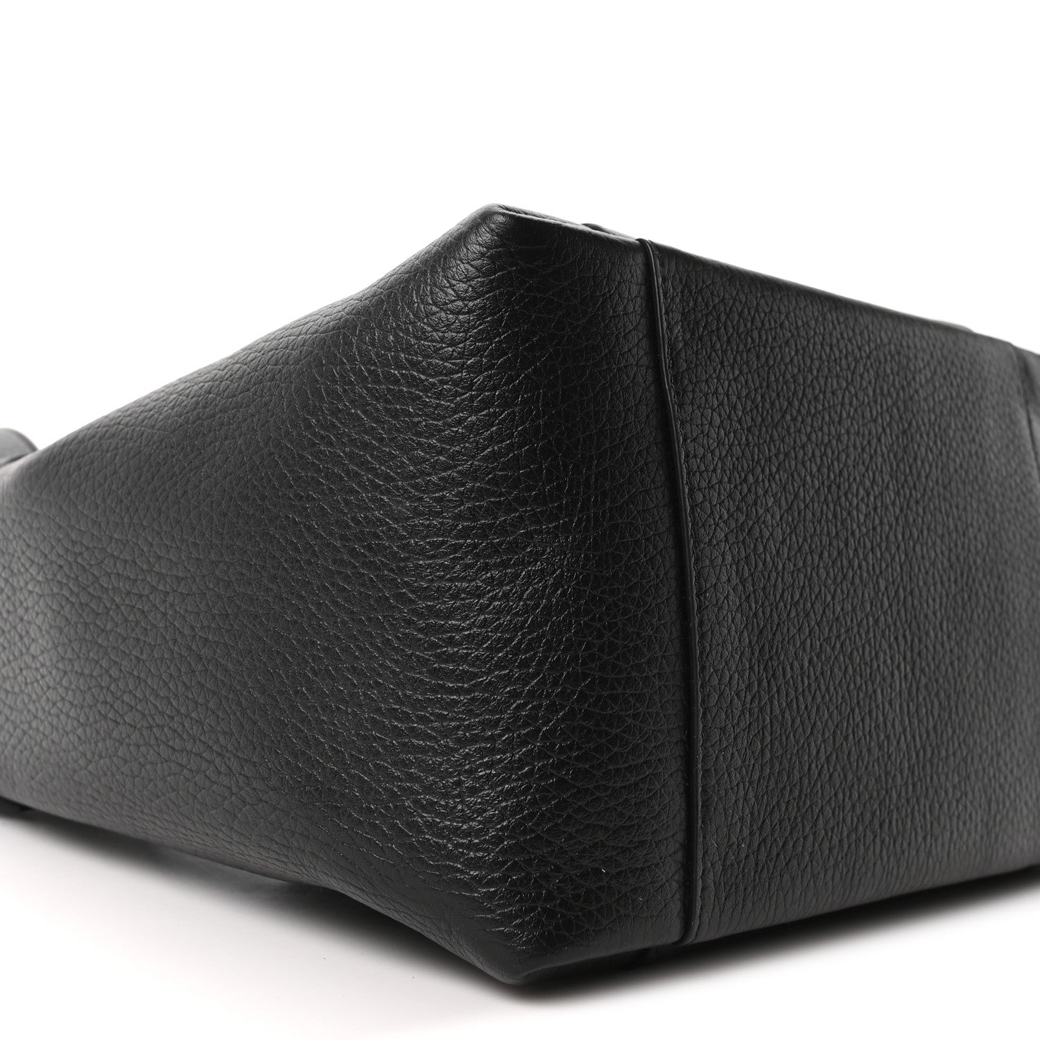 Christian Dior Calfskin Medium Signature Bucket Bag Black 9 of 10