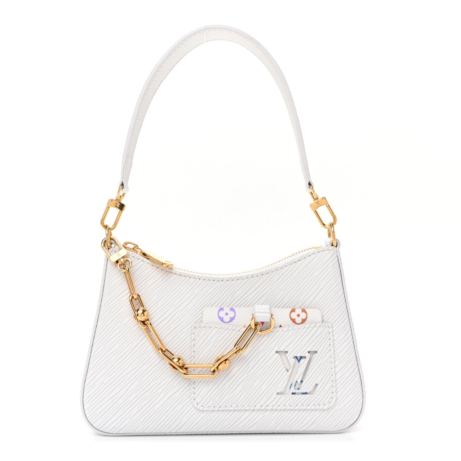 Louis Vuitton LV x TM Epi Monogram Multicolor Marellini White 1 of 10