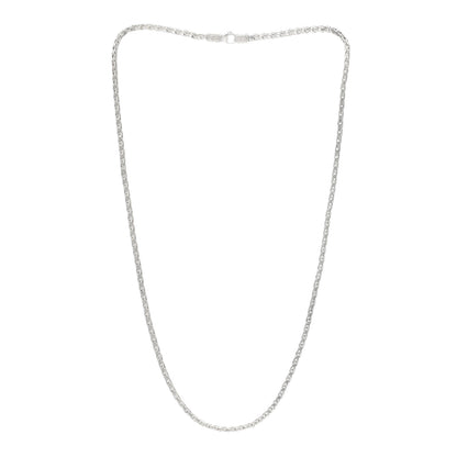 John Hardy Sterling Silver 3.5mm Wheat Chain Necklace 20" 2 of 4