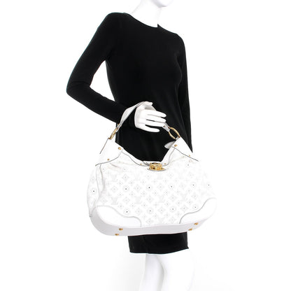 Louis Vuitton Mahina Solar GM White 2 of 7