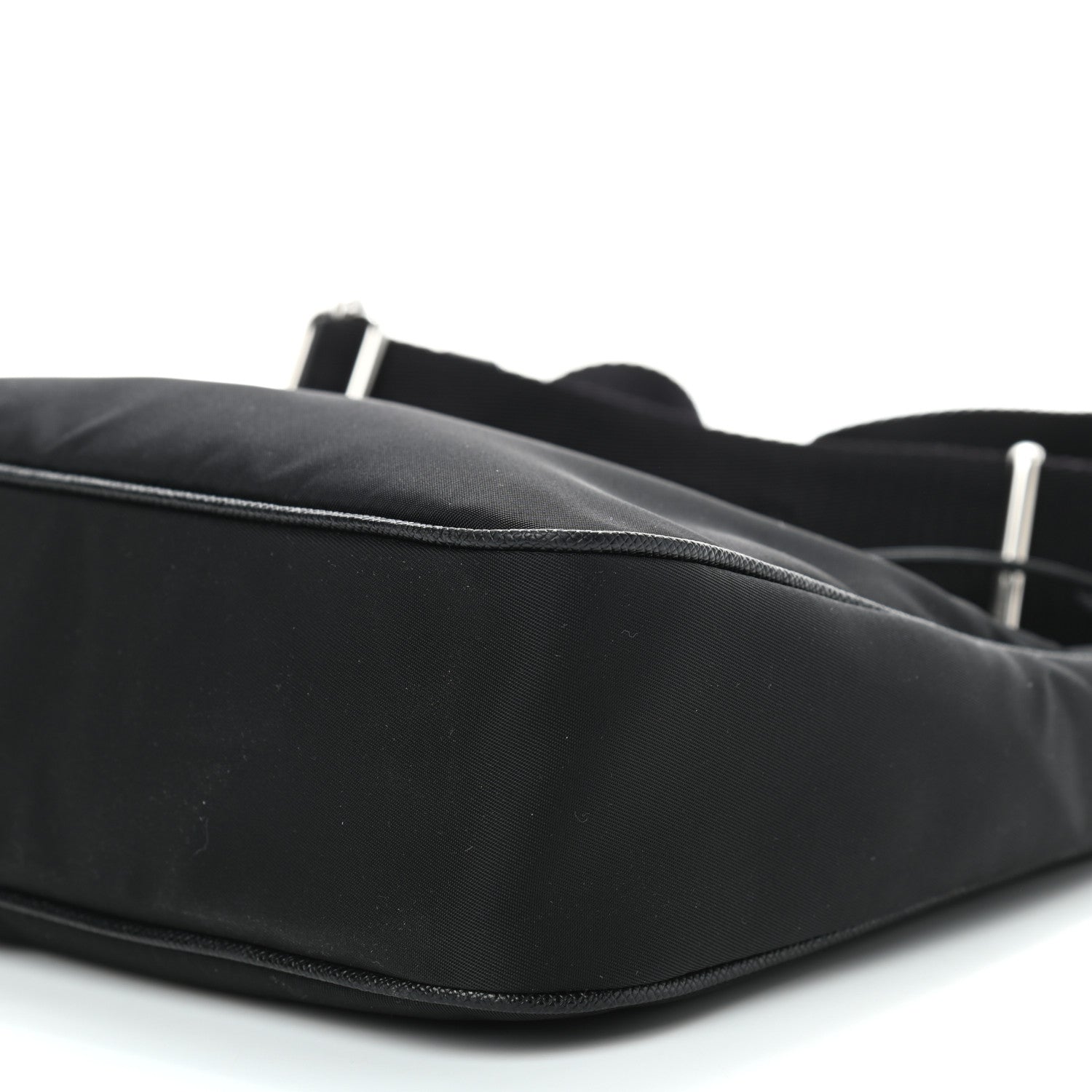 Prada Nylon Re-Edition 2005 Shoulder Bag Black 7 of 10