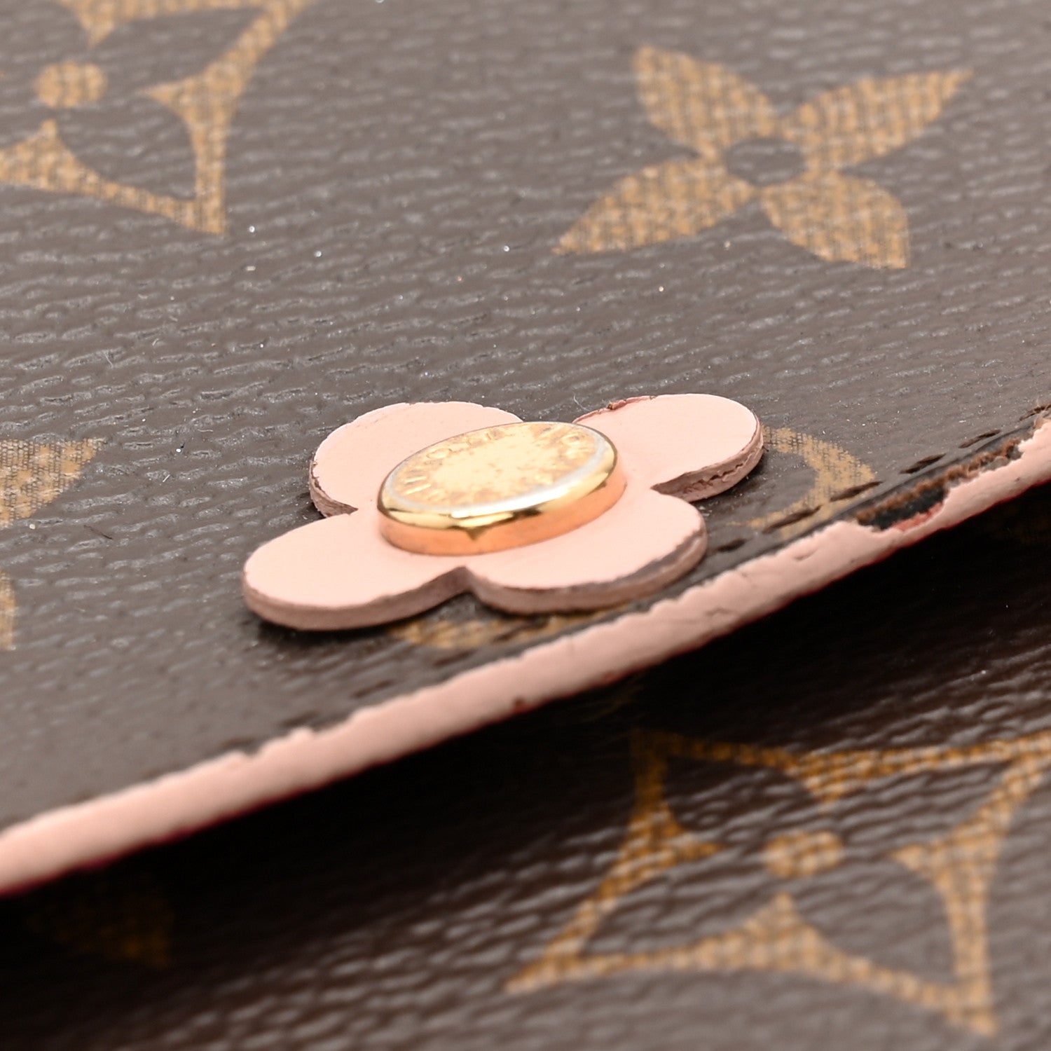 Louis Vuitton Monogram Bloom Flower Emilie Wallet Fuchsia 9 of 9