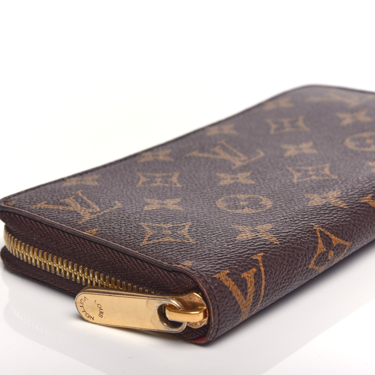 Louis Vuitton Monogram Zippy Wallet Coquelicot 8 of 10