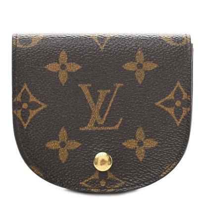 Louis Vuitton Monogram Porte-Monnaie Gousset Change Purse 1 of 9