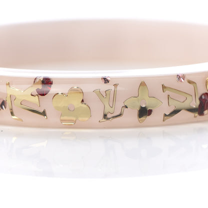 Louis Vuitton Resin Swarovski Large Inclusion Bracelet PM Parme 4 of 5