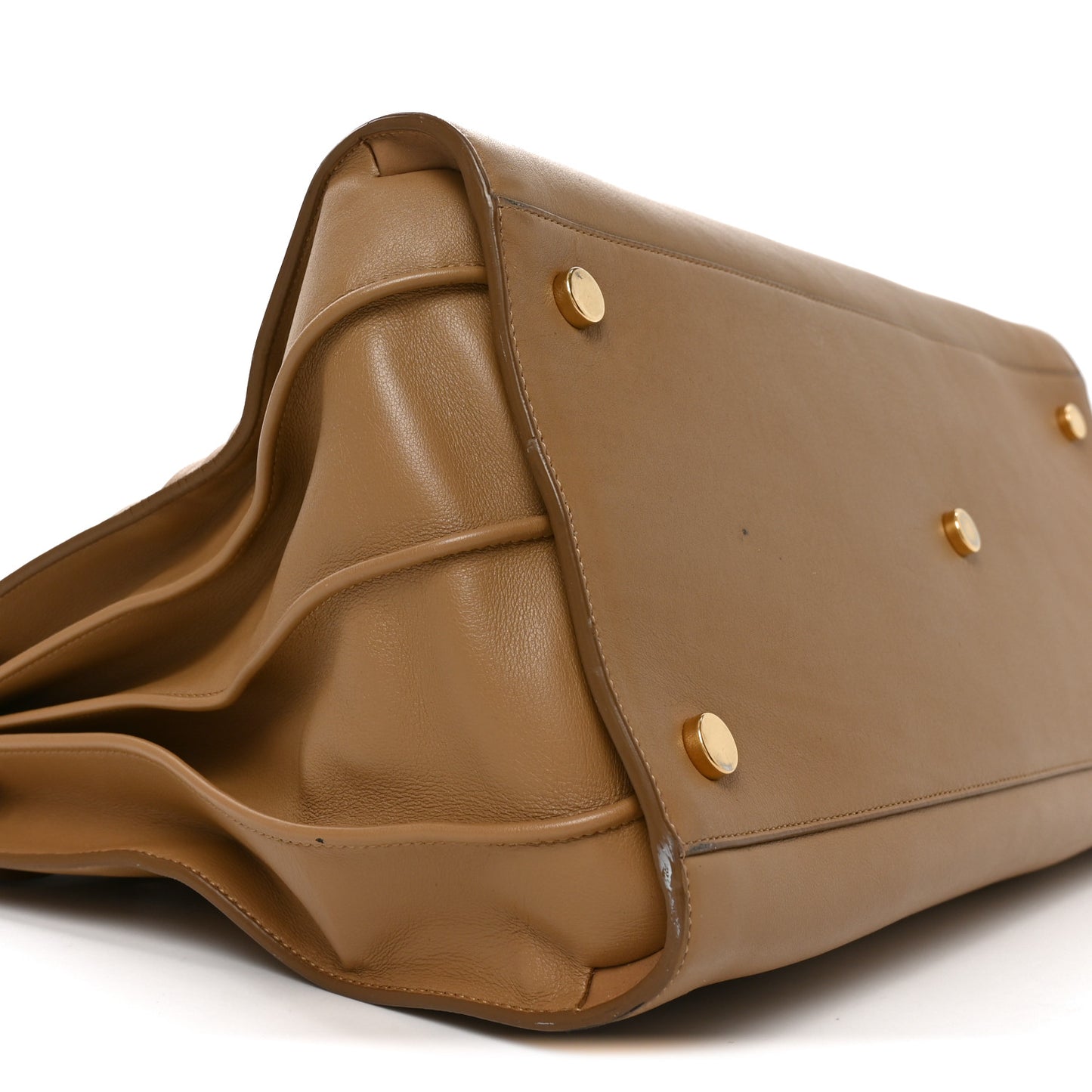Calfskin Large Sac de Jour Carryall Natural