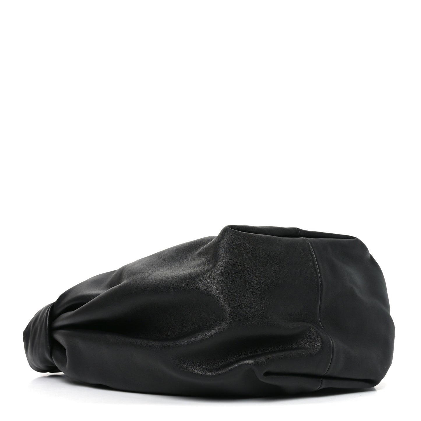 Calfskin Teen Double Knot Hobo Black