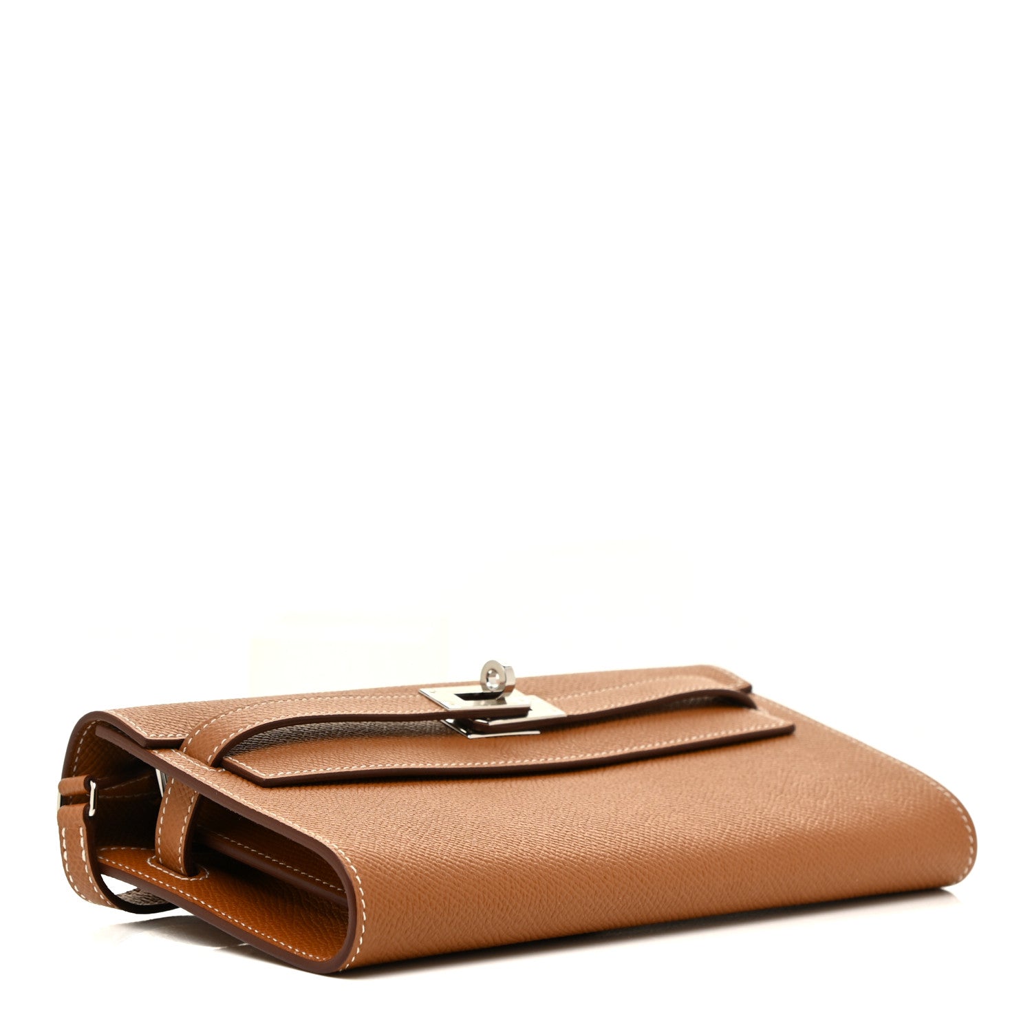 Hermes Epsom Kelly Wallet To Go Gold 3 of 12