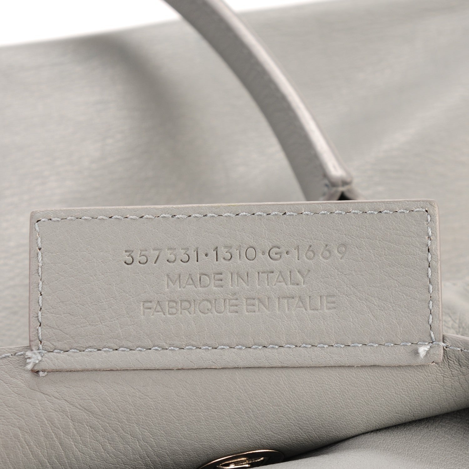 Balenciaga Veau Papier A4 Zip Around Tote Grey 7 of 10
