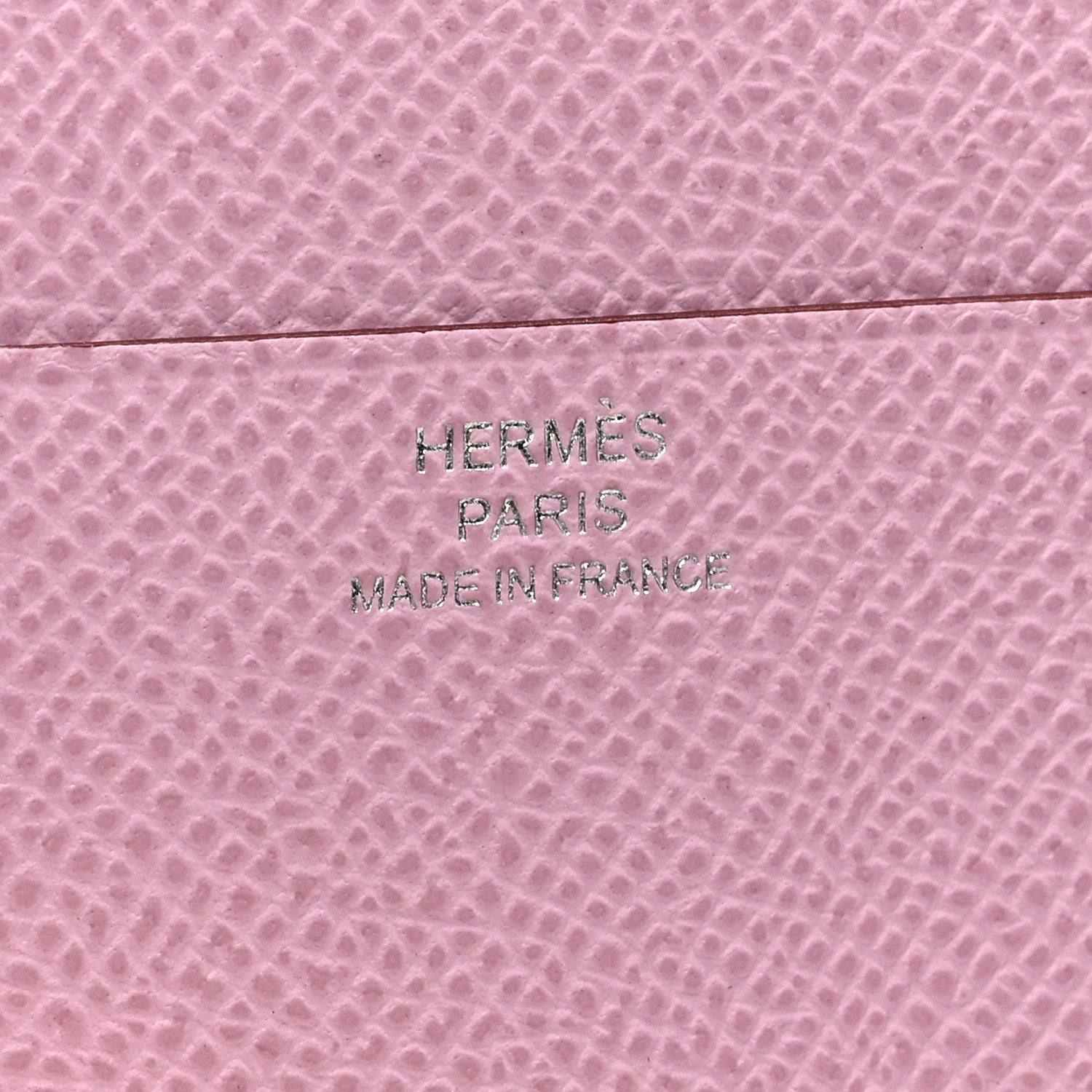Hermes Epsom Tri-Fold Compact Bearn Wallet Mauve Sylvester 6 of 7