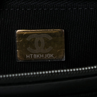 Chanel Lambskin Quilted Coco Bow Wallet On Chain WOC Black 9 of 11