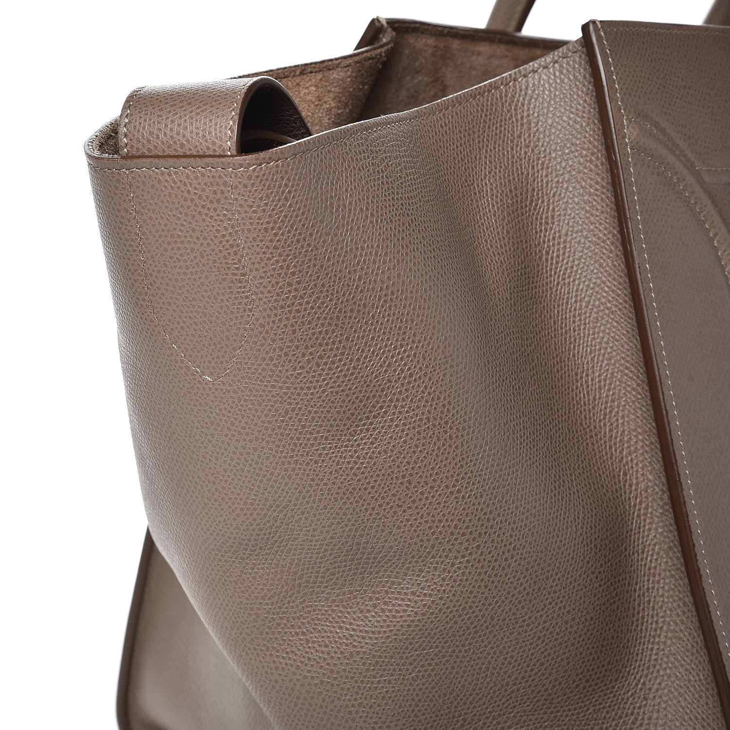 Celine Grained Calfskin Medium Phantom Luggage Taupe 9 of 10