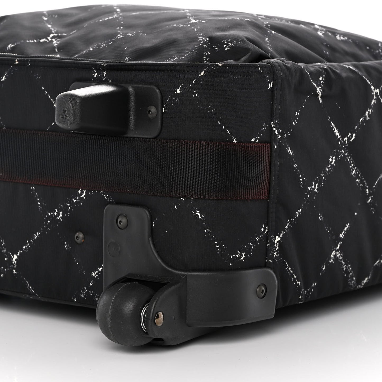 Nylon Travel Travel Trolley Black