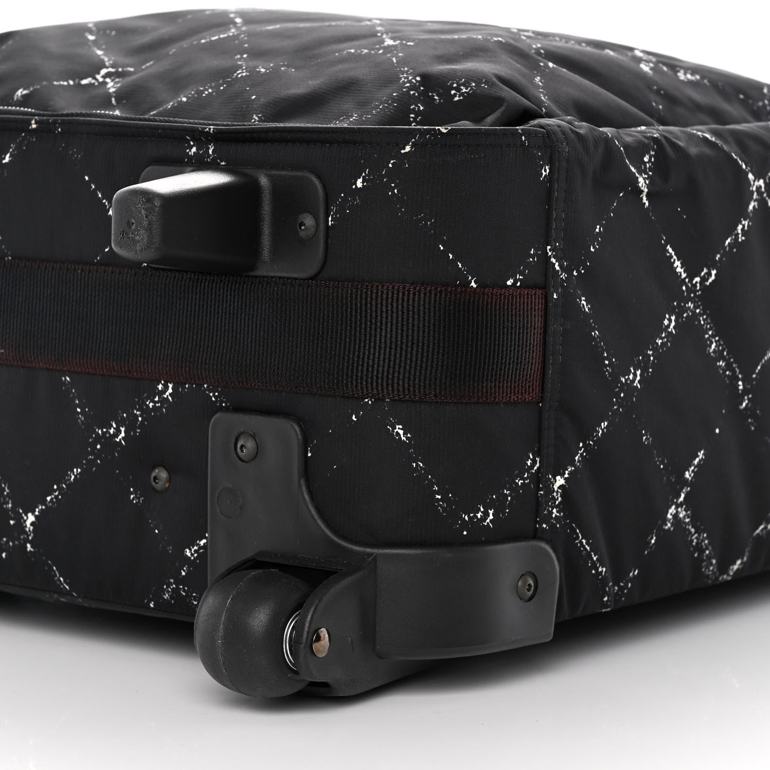 Chanel Nylon Travel Travel Trolley Black 8 of 12