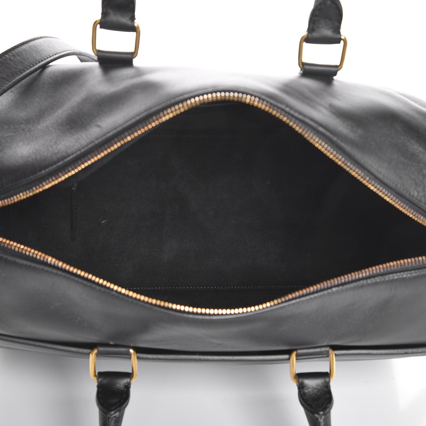 Calfskin Classic Duffle 6 Black