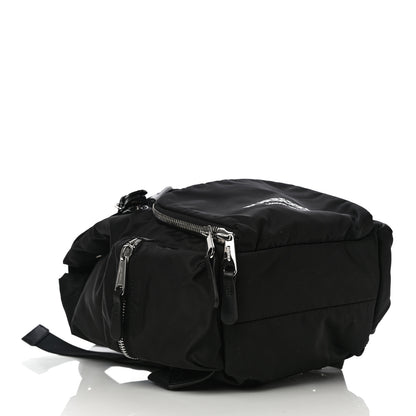 Burberry Nylon Logo Print Medium Rucksack Backpack Black 4 of 10