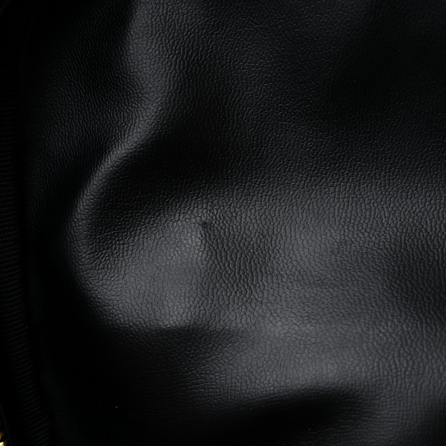 Lambskin Vanity Cosmetic Case Black