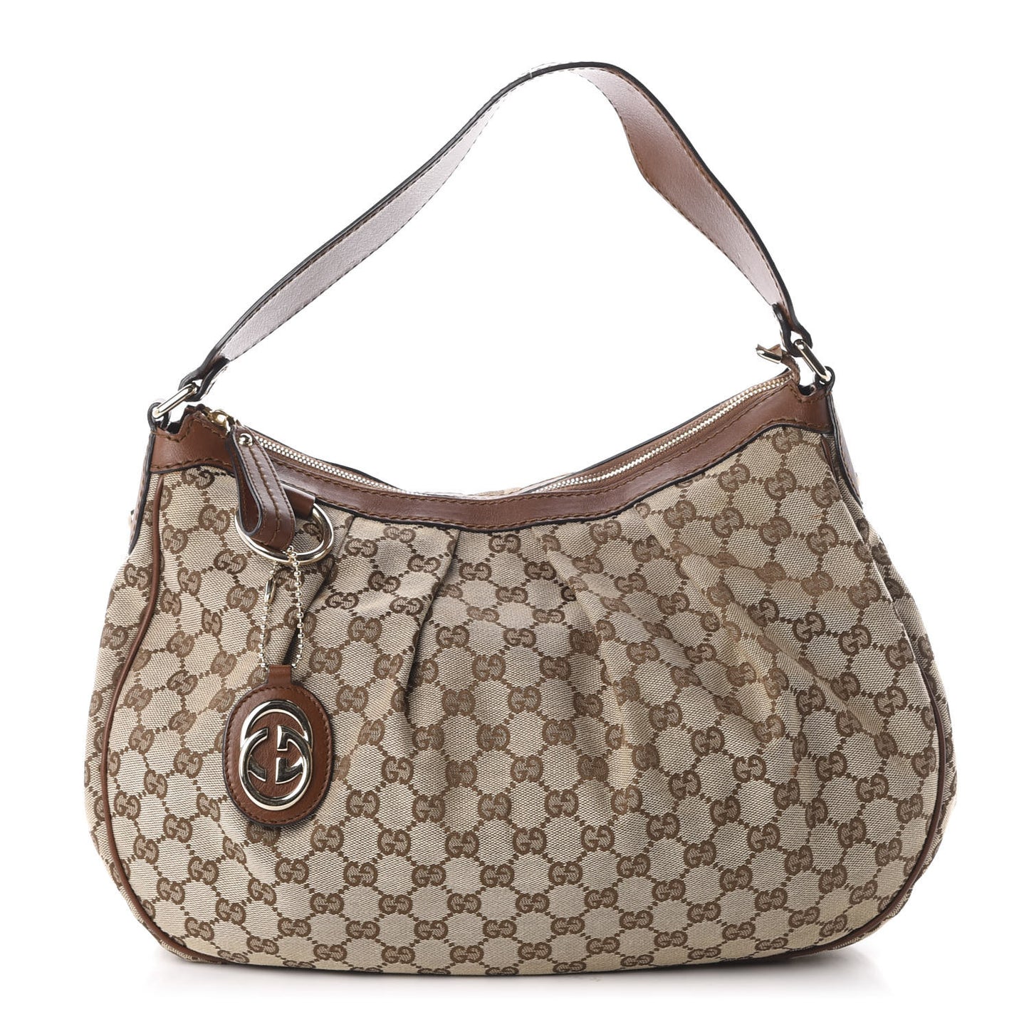 Monogram Medium Sukey Hobo Brown