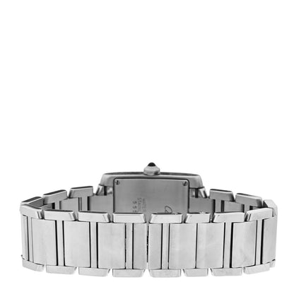 Cartier Stainless Steel 25mm Tank Francaise Quartz Watch 3 of 5