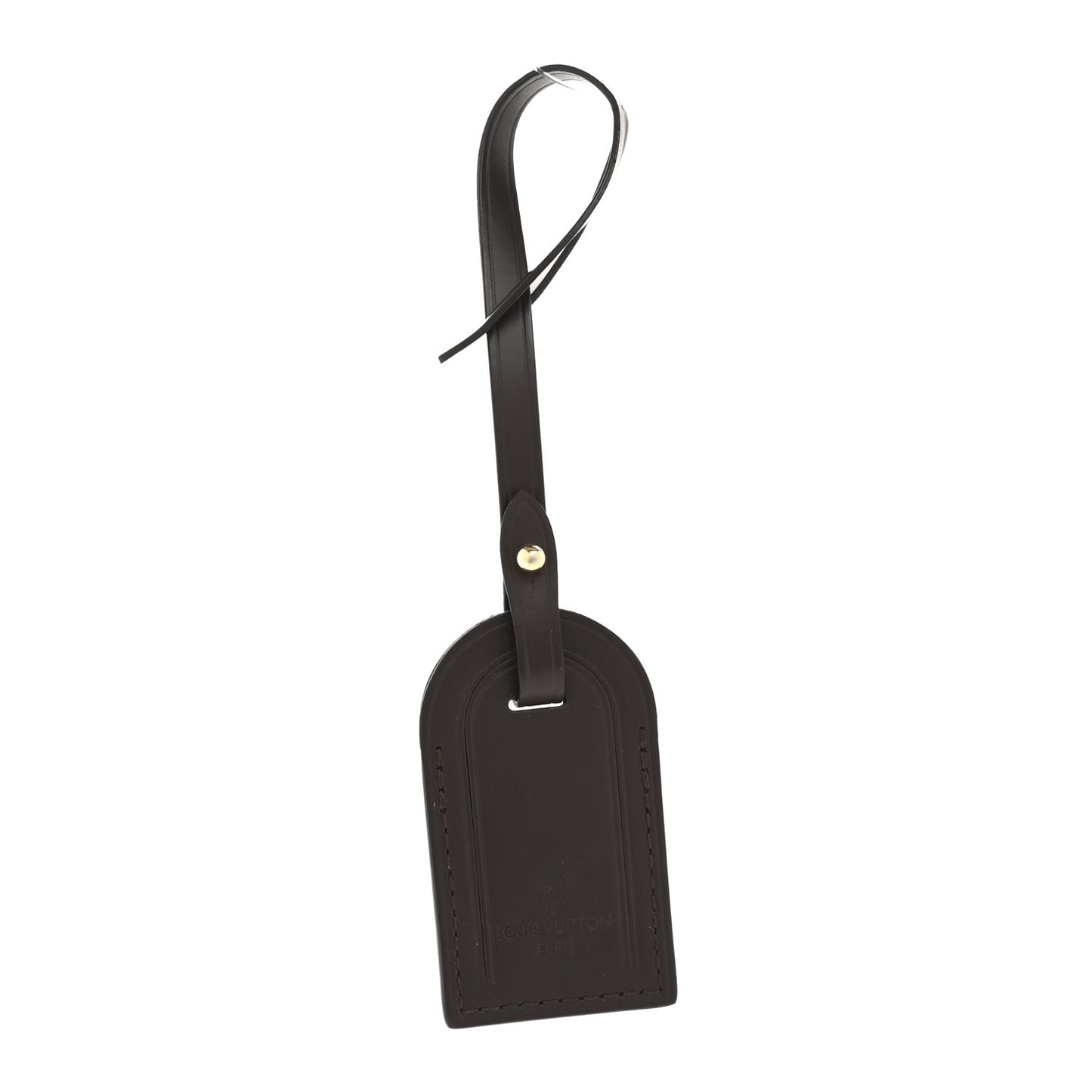 Calfskin Luggage Tag Ebene