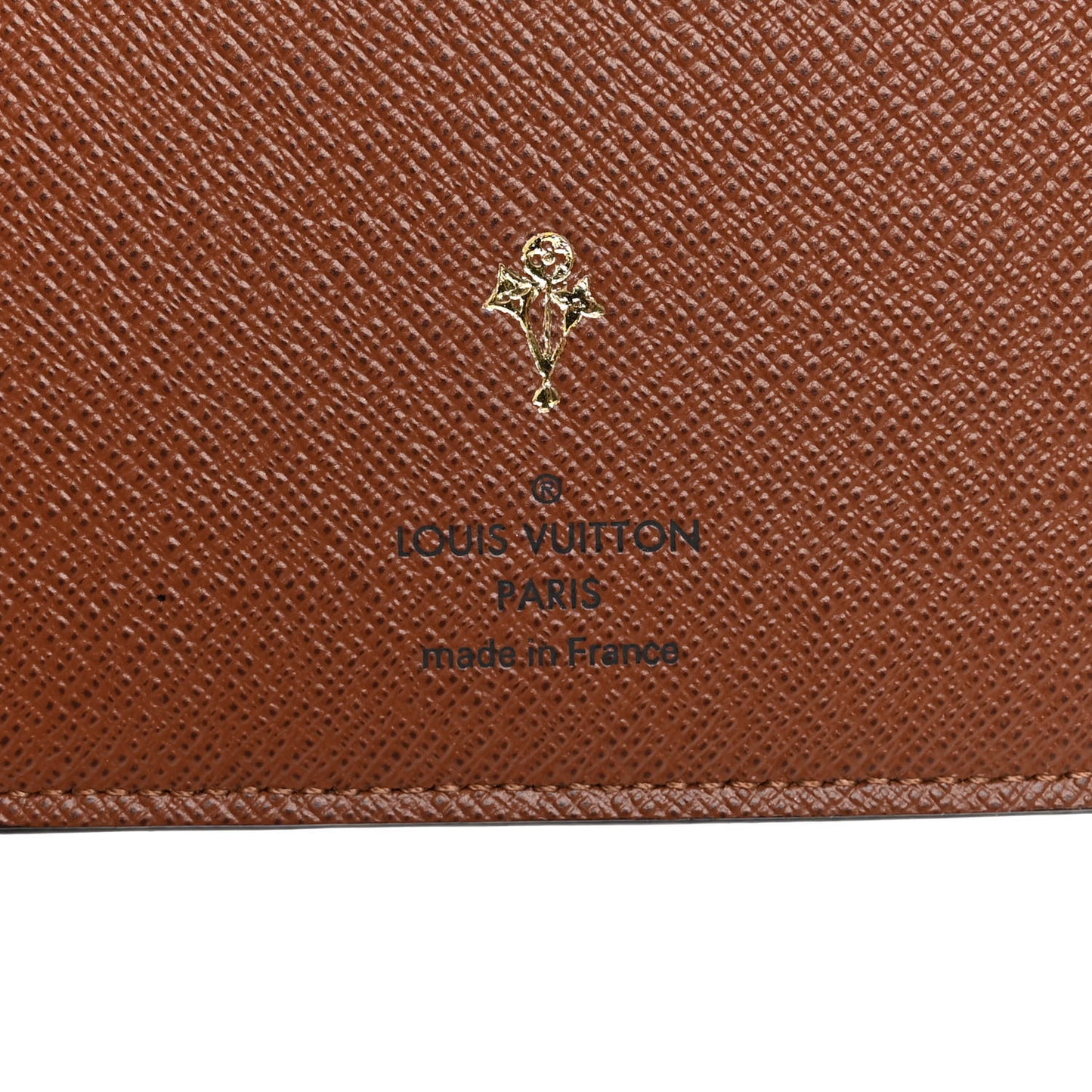 Monogram Desk Agenda Cover