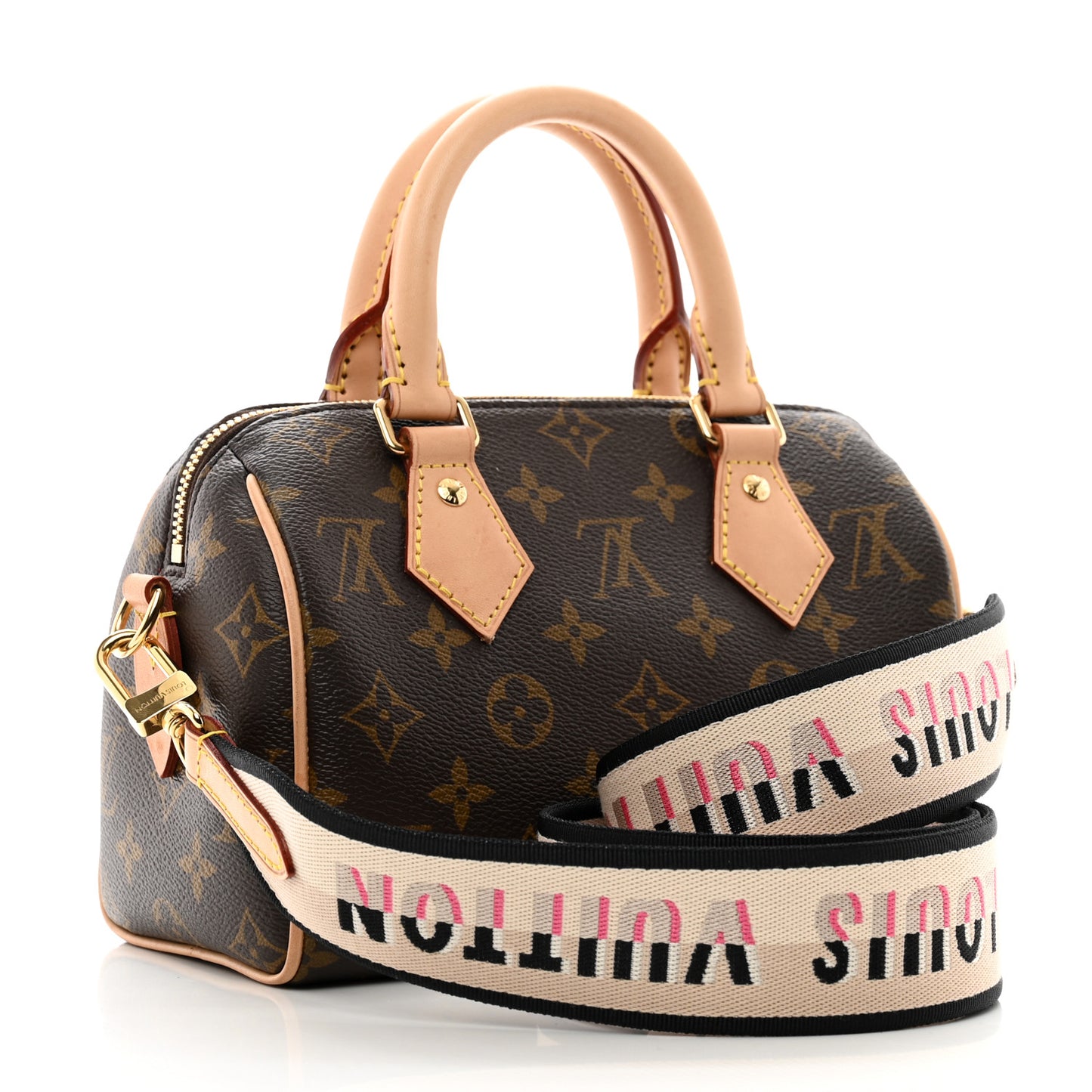 Monogram Speedy Bandouliere 20 Black