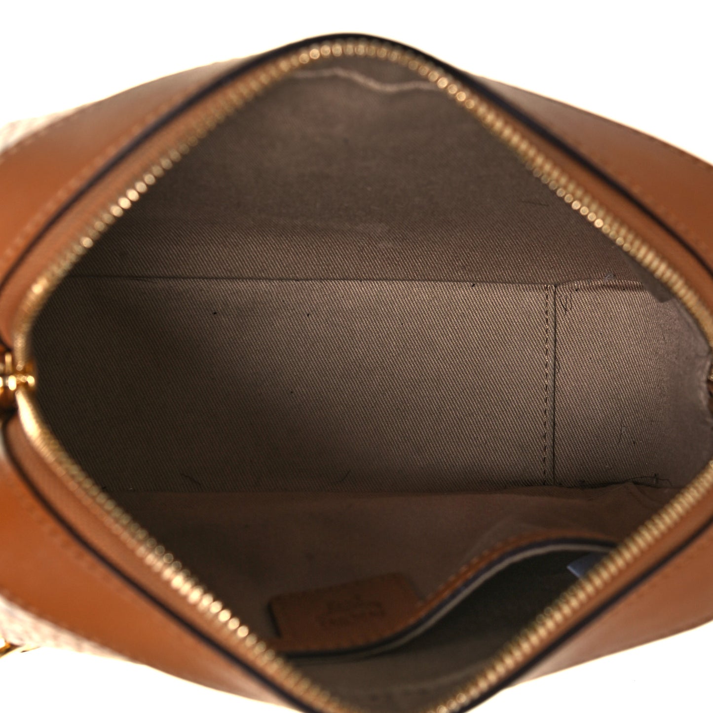 Visetos Camera Crossbody Bag Cognac
