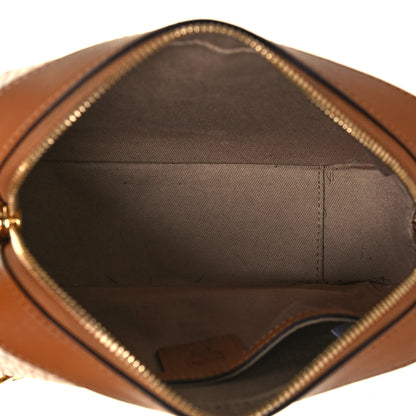 MCM Visetos Camera Crossbody Bag Cognac 6 of 9