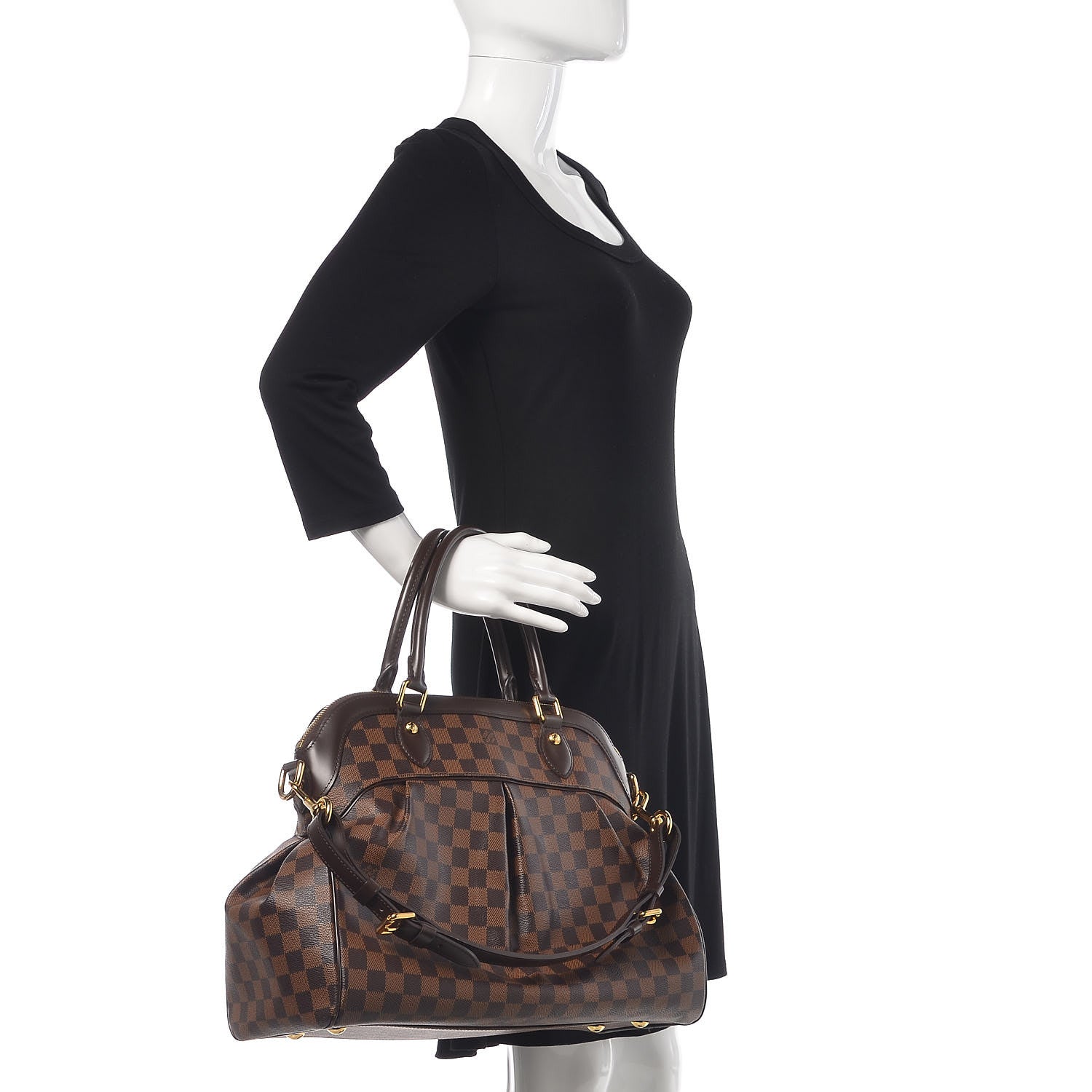 Louis Vuitton Damier Ebene Trevi GM 2 of 9
