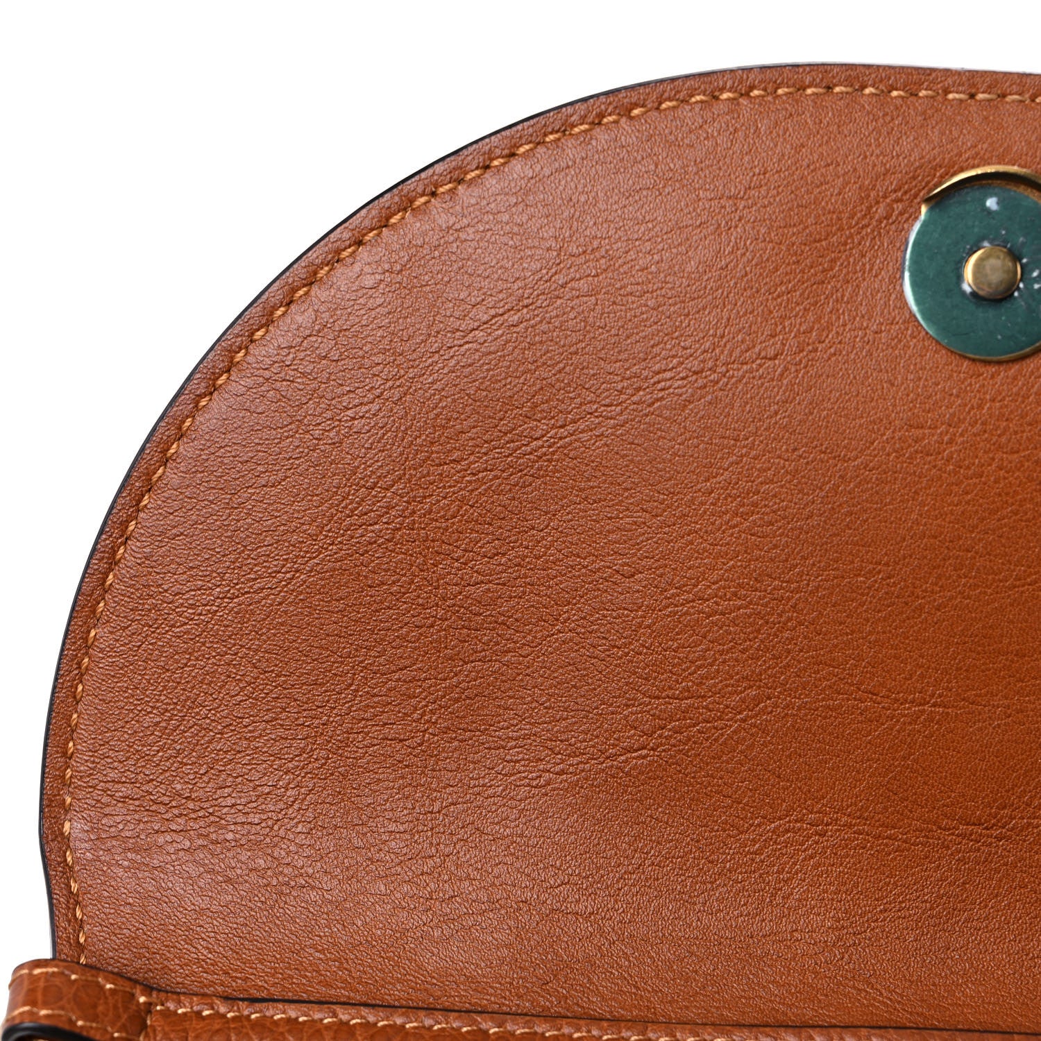 Chloe Calfskin Small Nile Bracelet Minaudiere Bag Caramel 15 of 16