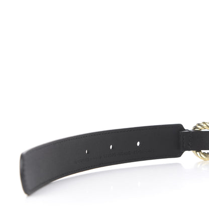 Gucci Calfskin Torchon Double G Chain 25mm Belt 85 34 Black 5 of 8