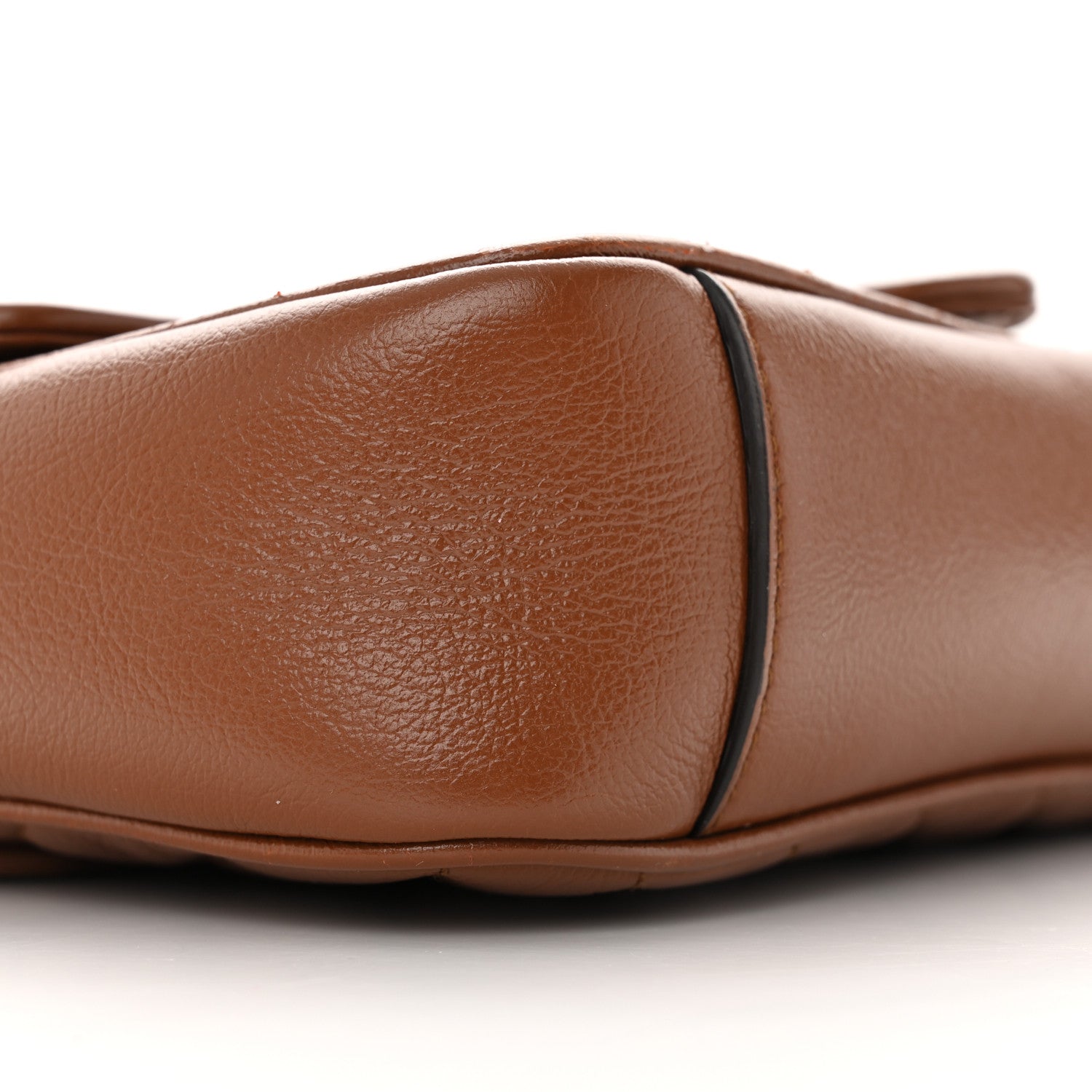 Gucci Azalea Calfskin Matelasse Diagonal Mini GG Marmont Shoulder Bag Cuir 10 of 18