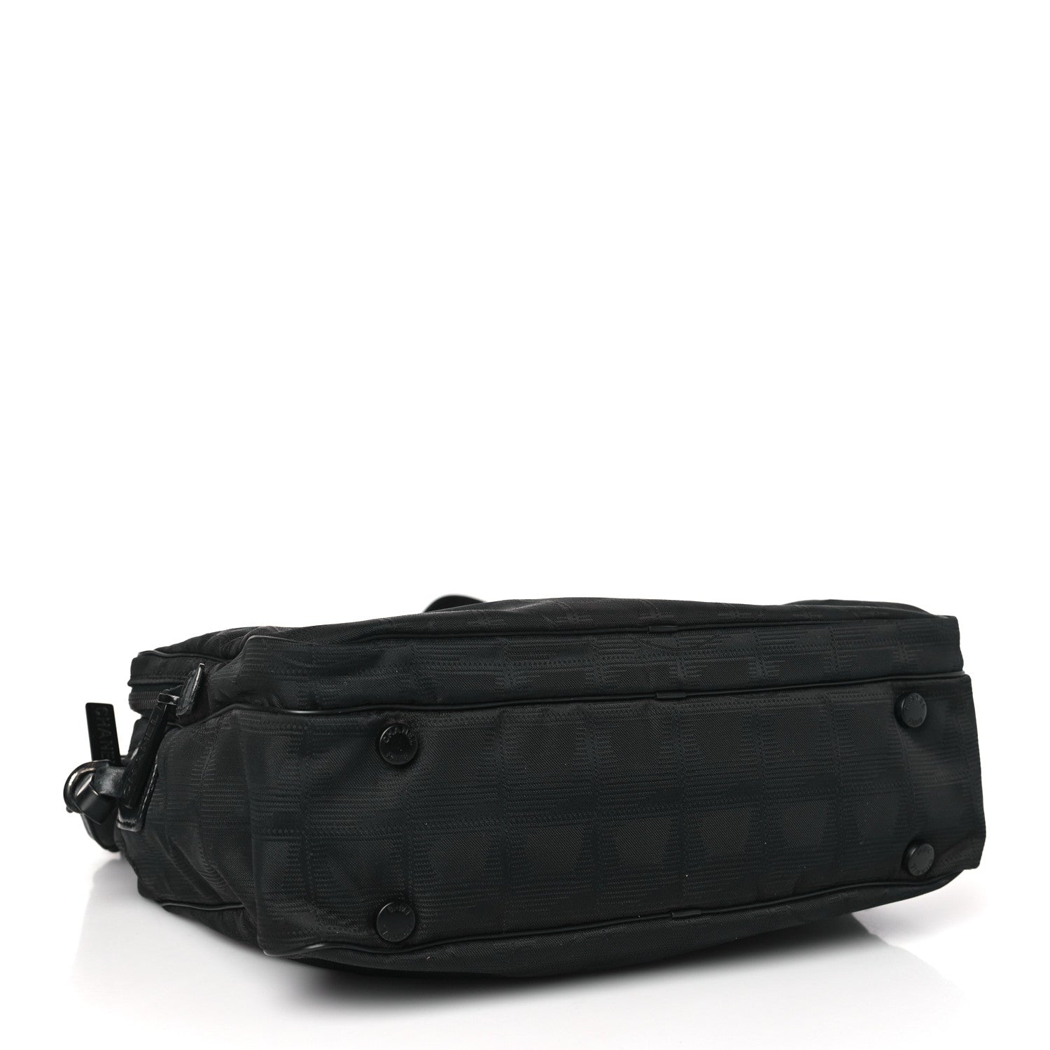 Chanel Nylon Travel Shoulder Bag Black 4 of 11