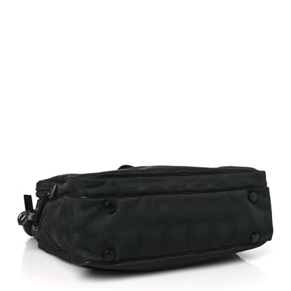 Chanel Nylon Travel Shoulder Bag Black 4 of 11