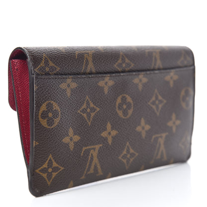 Louis Vuitton Monogram Jeanne Wallet Fuchsia 4 of 10
