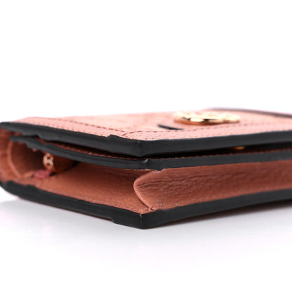 Gucci Monogram Textured Dollar Calfskin Card Case Cloche Rose Pink 7 of 10
