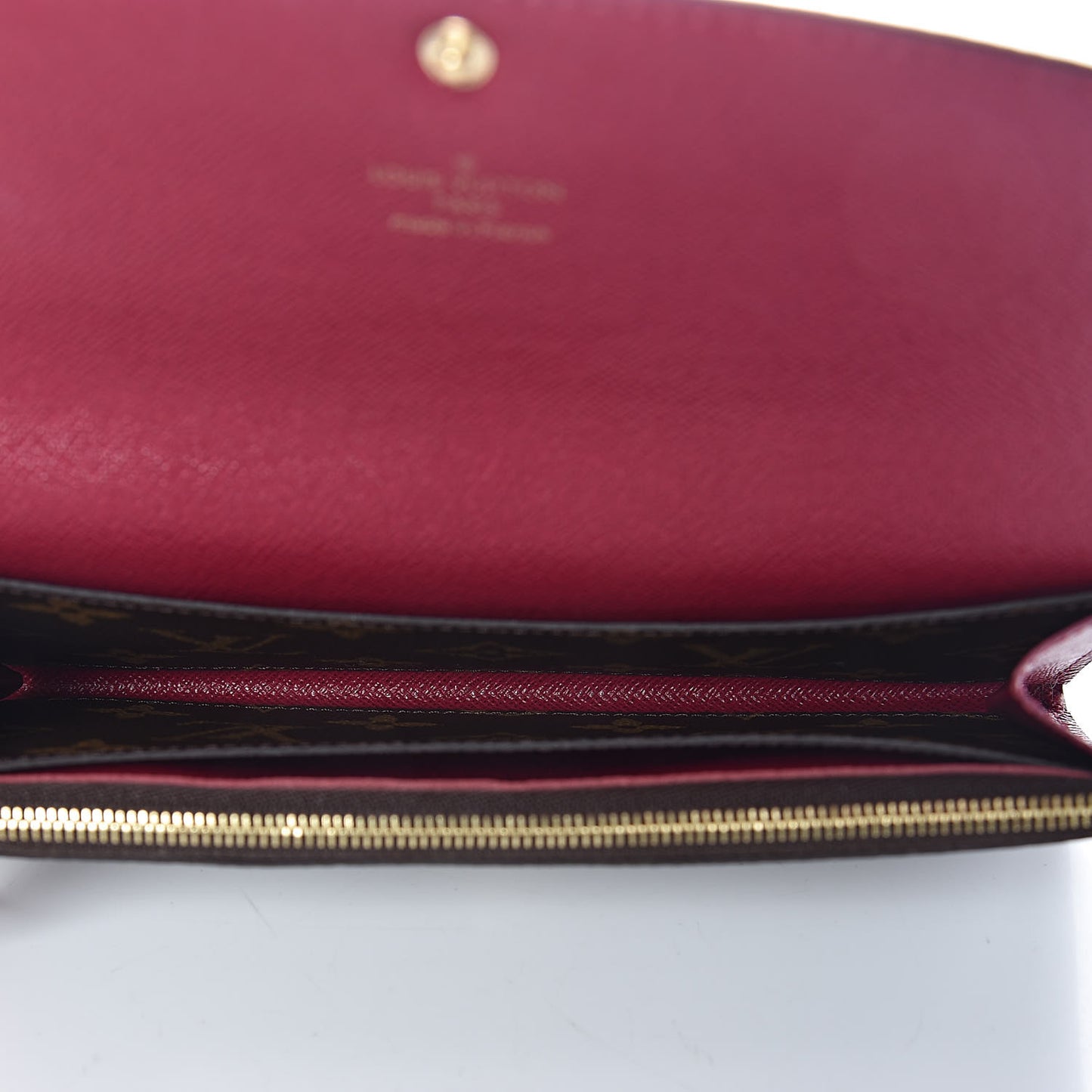 Monogram Emilie Wallet Fuchsia