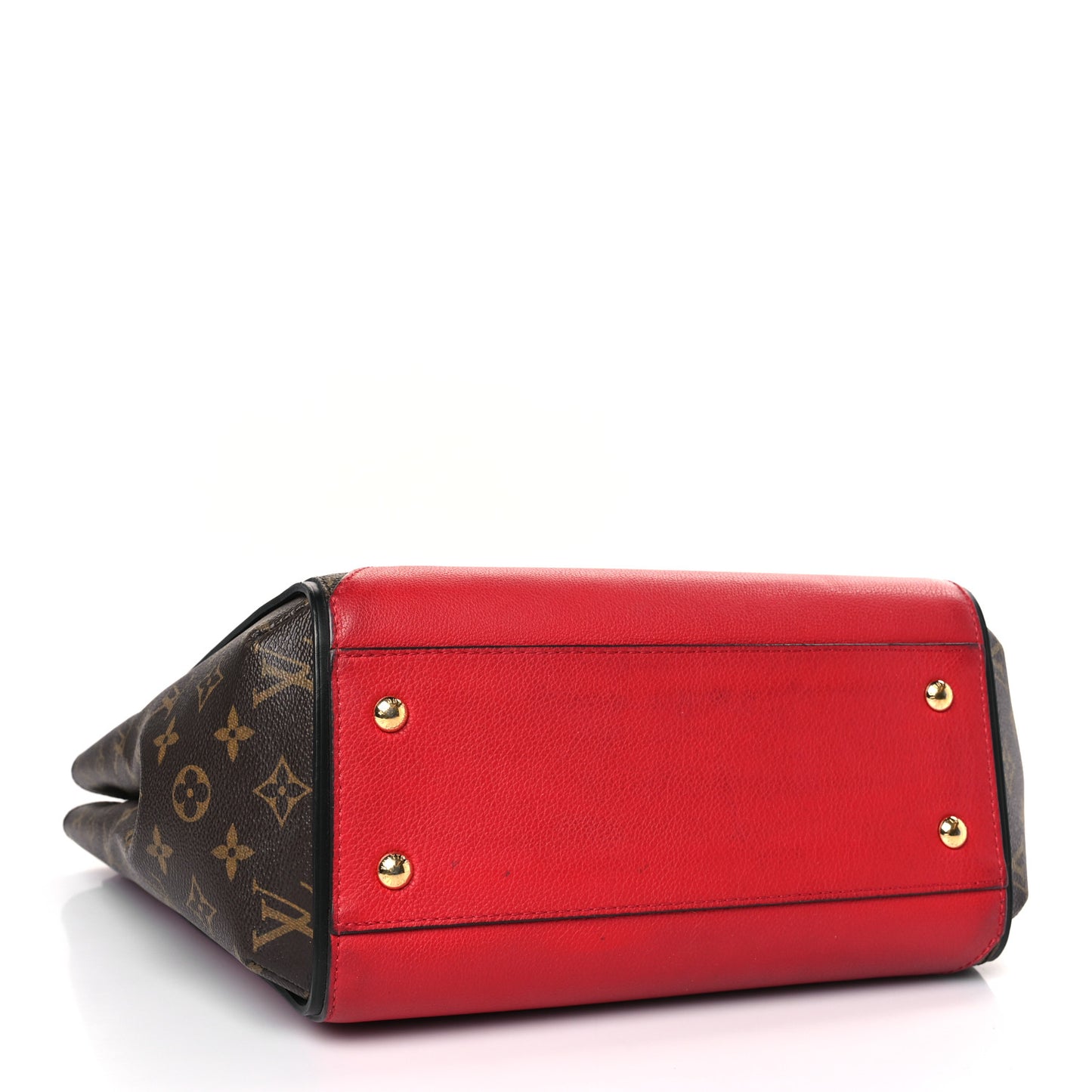 Calfskin Monogram Kimono Tote Cherry