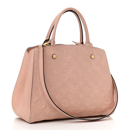 Louis Vuitton Empreinte Montaigne MM Rose Poudre 3 of 18