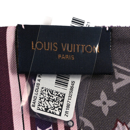 Louis Vuitton Silk Louis A Paris Bandeau Rose 3 of 3