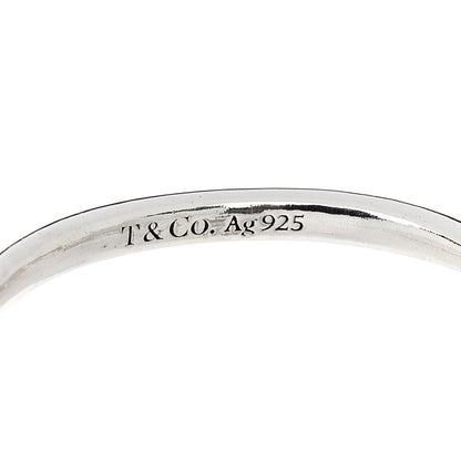 Tiffany Sterling Silver Paloma Picasso Graffiti Love Ring 56 7.5 4 of 5
