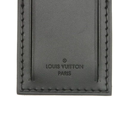 Louis Vuitton Calfskin Luggage Tag Black 3 of 3