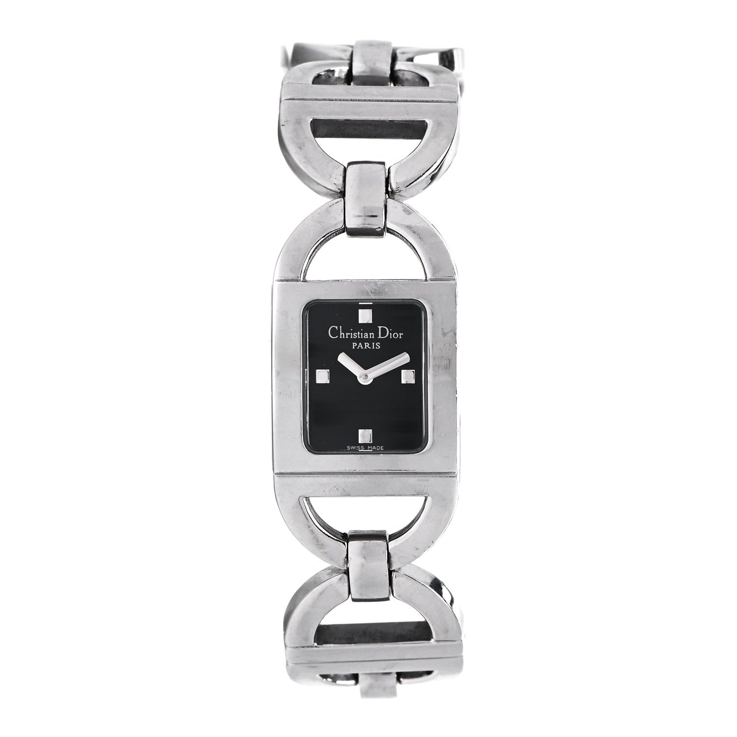 Stainless Steel 19mm Malice Quartz Watch Black