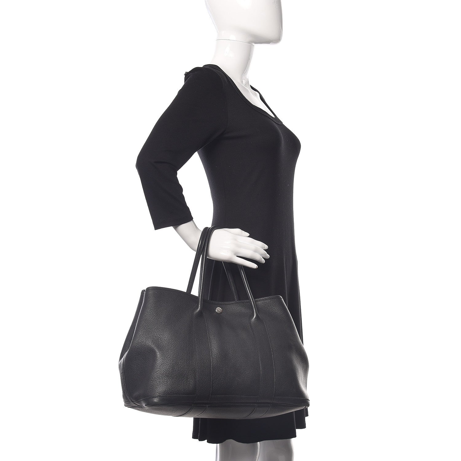 Hermes Negonda Garden Party Tote 36 MM Black 2 of 18