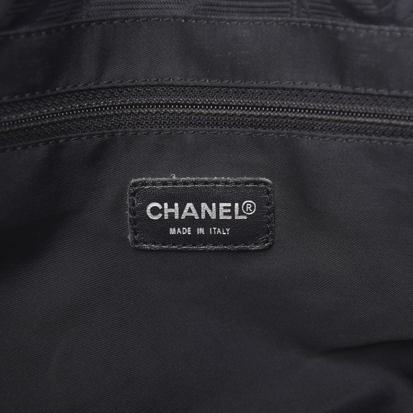 Nylon Large Travel Tote Black