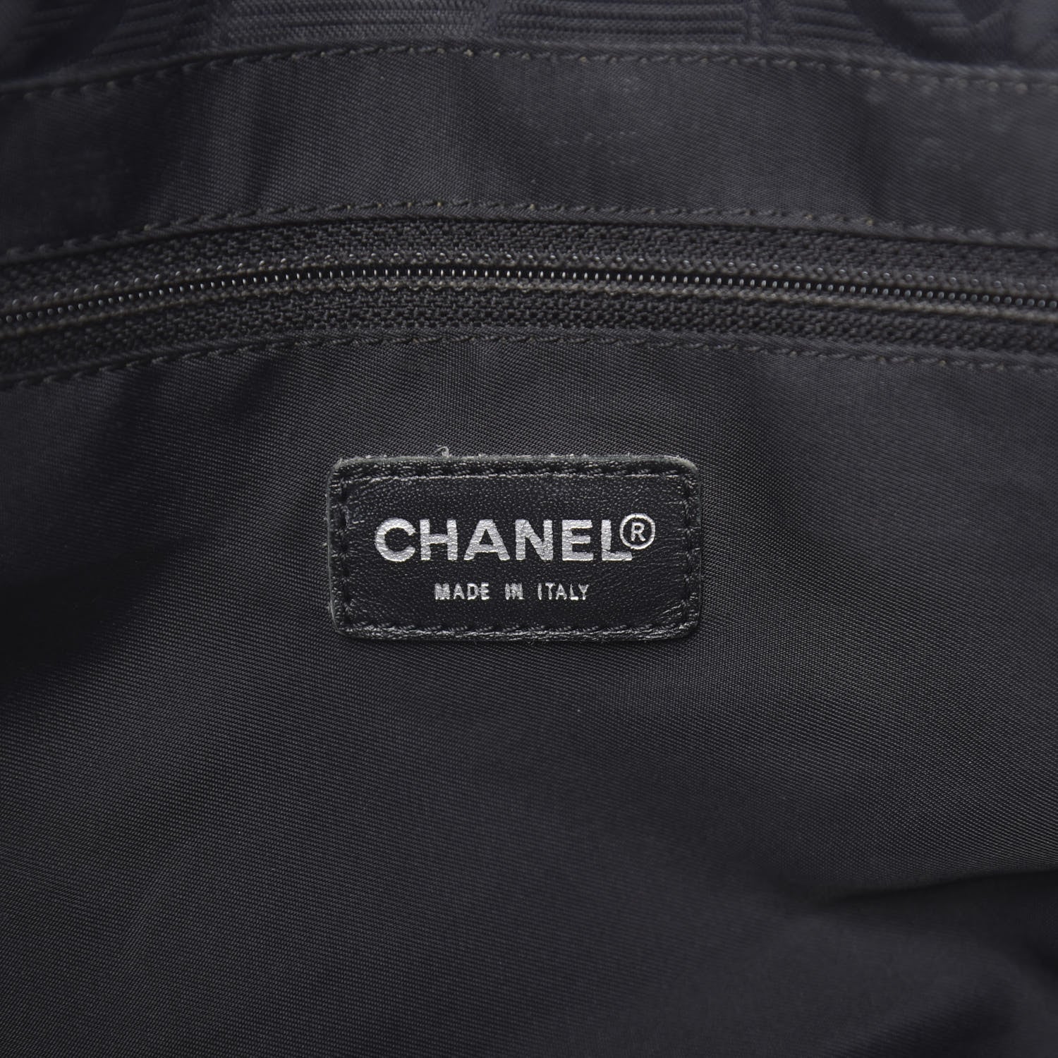 Chanel Nylon Large Travel Tote Black 6 of 15