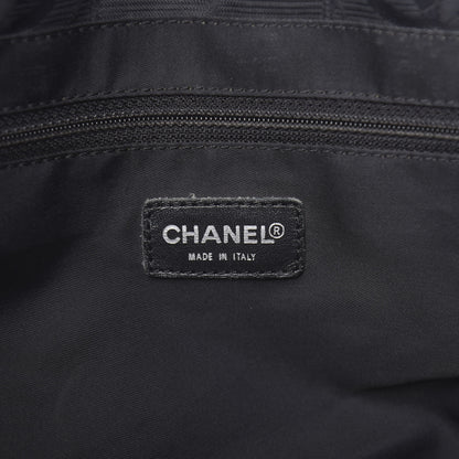 Chanel Nylon Large Travel Tote Black 6 of 15